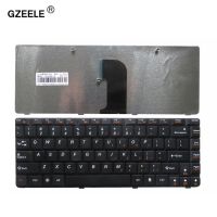 GZEELE แป้นพิมพ์แล็ปท็อปสหรัฐอเมริกาสำหรับเลโนโว G460 G460A G460AL G460EX G465แป้นพิมพ์ภาษาอังกฤษสีดำ