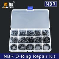 VMQ NBR Seal Ring Silicone Kit Thickness 1.9 / 2.4 / 3.1mm Nitrile Rubber NBR O-Ring Gasket Sealing Ring O Rings Rubber Kit Set