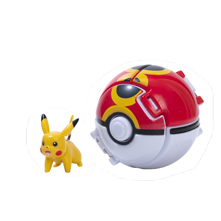 ใหม่-tomy-pokemon-ball-pokeball-อะนิเมะรูป-pikachu-squirtle-pocket-monster-variant-pok-mon-elf-ball-ของเล่น-action-รุ่นของขวัญซื้อจำนวนมาก