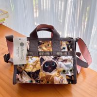 ข้อเสนอพิเศษ Lesportsac Le Boshi Messenger Bag Fun พิมพ์กระเป๋าสะพาย3273ขนาดเล็ก