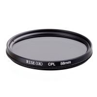 ♟♧นาฬิกาแขวน2022.new. ค่ะ RISE 58Mm Circular Polarizing CPL C PL Filter Lens สำหรับกล้อง Canon NIKON Sony Olympus