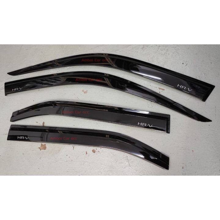 HONDA HRV 2022 INJECTION CAR DOOR VISOR WITH BLACK LINING | Lazada