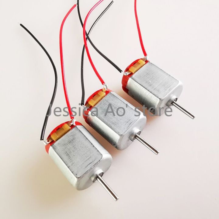 10pcs-3v-16000rpm-diy-toy-model-motor-with-wire-home-handwork-toy-car-motor-small-fan-motor-student-science-experiment-motor-electric-motors