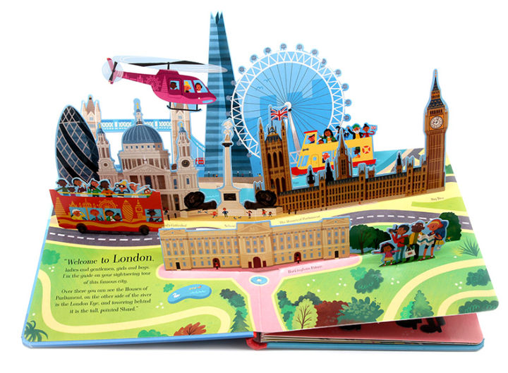 usborne-produced-london-pop-up-three-dimensional-book-english-original-picture-book-london-famous-landmark-interesting-3d-visual-three-dimensional-book-early-education-enlightenment-turning-hole-book