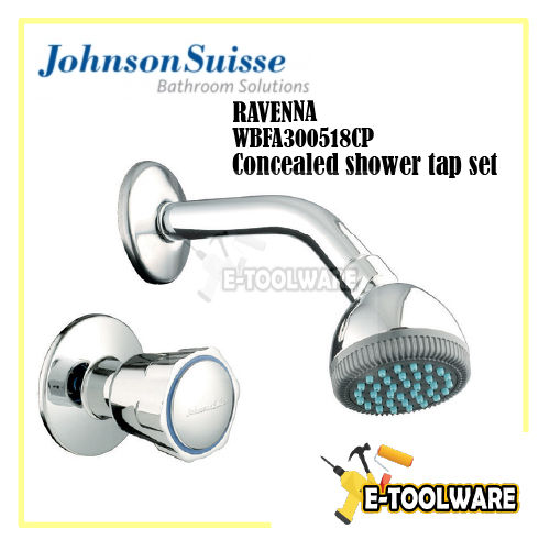 Johnson Suisse Ravenna Concealed Shower Tap Set - WBFA300518CP