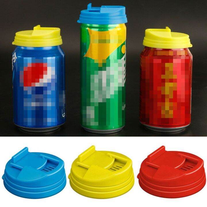 AAWWEETT New Reusable Leak Proof Can Caps Soda Lid Cap Fizz Coke Drink