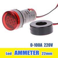 โปรโมชั่น++ แอมป์มิเตอร์วัดกระแสไฟฟ้า Ammeter led Lamp 22mm 0-100A ราคาถูก เครื่องวัดไฟฟ้า เครื่องวัดกระแสไฟฟ้า ไฟฟ้า  เครื่องมือช่าง