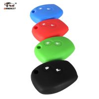 ■✿ DANDKEY Silicone Car Key Cover Case 2 Buttons For Renault Clio Scenic Megane Duster Sandero Captur Twingo Modus Car Remote Key