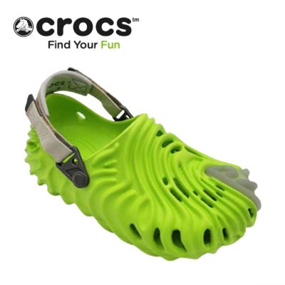 〖ใหม่เอี่ยมของแท้〗 Crocs รองเท้าชายหญิงสุดคลาสสิค Saleche bembury แบรนด์รองเท้าชายหาดกลางแจ้งตกปลากับรองเท้าแตะที่ลื่นรั