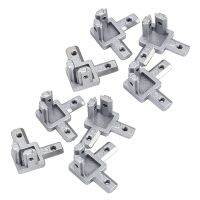 3-Way End Corner Bracket Connector for T slot Aluminum Extrusion Profile (Pack of 4, with screws)