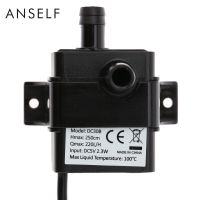 【♘COD Free Cas♘】 QIAOKL Anself Dc5v Usb น้ำมันน้ำปั๊มไร้แปรงขนาดเล็ก2.3W กันน้ำน้ำพุ220l ตู้ปลา/ลิฟต์ยกสูง250ซม.