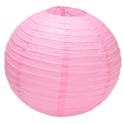 1 x Chinese Japanese Paper Lantern Lampshade for Party Wedding, 40cm(16") Pink