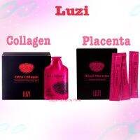 Luzi placenta ชนิดเยลลี่รส Cassis ที่มีรกแกะ 5,000 มก.และ Luzi collagen