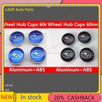 NEW 4pcs 60mm black car Wheel Center Caps hub cap Rims cover badge fit for Subaru yang