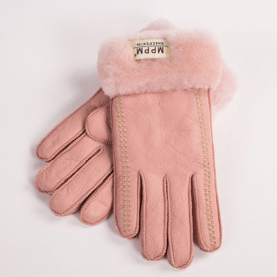 Russian winter Womens Gloves 100 Real Leather Sheepskin Winter Gloves Hot Warm Stylish Full Finger Ladies Gloves Mittens