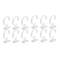 12 x Plastic Jewelry Bangle Cuff Bracelet Watch Display Stand Holder