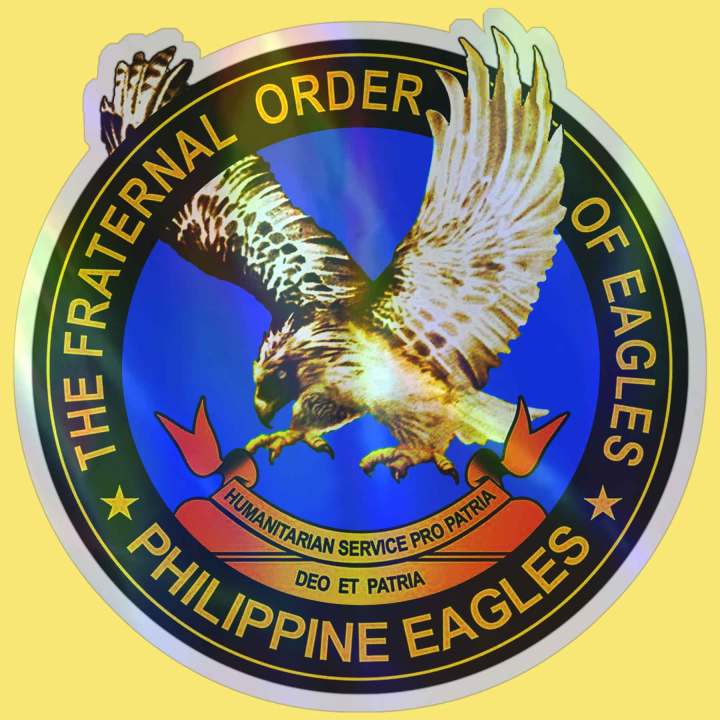 The Fraternal Order Of Eagles - Philippine Eagles Stickers (TFOE- PE ...