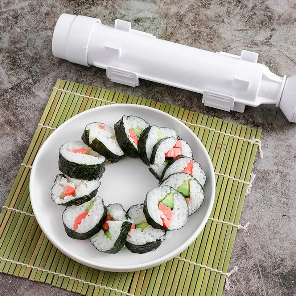 Quick Sushi Maker DIY Roller Rice Mold Meat Vegetable Rolling Mold