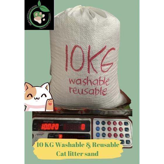 Alternative Flushable Cat Litter Sand 10KG Lazada PH