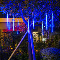 1234 Pcs ฝนดาวตก LED String ไฟตกแต่งต้นคริสต์มาส Street Garland สำหรับตกแต่ง Noel ใหม่ปี Navidad 2024