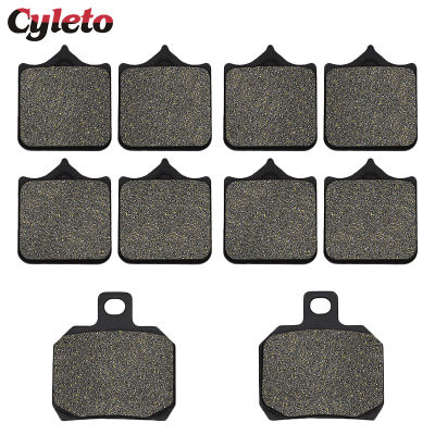 Cyleto Motorcycle Front and Rear Brake Pads for Benelli BJ600 BJ 600 BJ600GS BN600 BN600I BN 600 TNT600 TNT 600