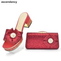 ☞♗☎ Latest Party Shoes Bags Match Nigerian - Design Italian Shoes Matching Bags High - Aliexpress