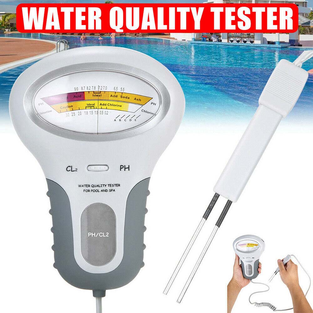 Digital PH Wert Prüfer Wasser Tester Chlor Messgerät Messer Water Aquarium Pool 