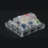 10Pcs Transparent ABS Keycaps Mechanical keyboard Keycaps Matte Backlit Keycaps 85WD