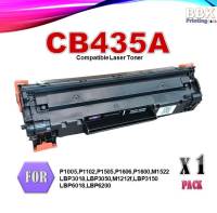 ตลับหมึกเทียบเท่า HP CB435A ( 35A )(BK)ใช้สำหรับเครื่องปริ้นเตอร์ รุ่น HP-Laser Jet P1002/P1003/P1004