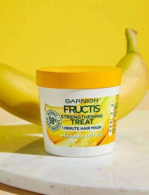 Garnier Fructis Strengthening Treat 1 Minute Hair Mask + Banana Extract