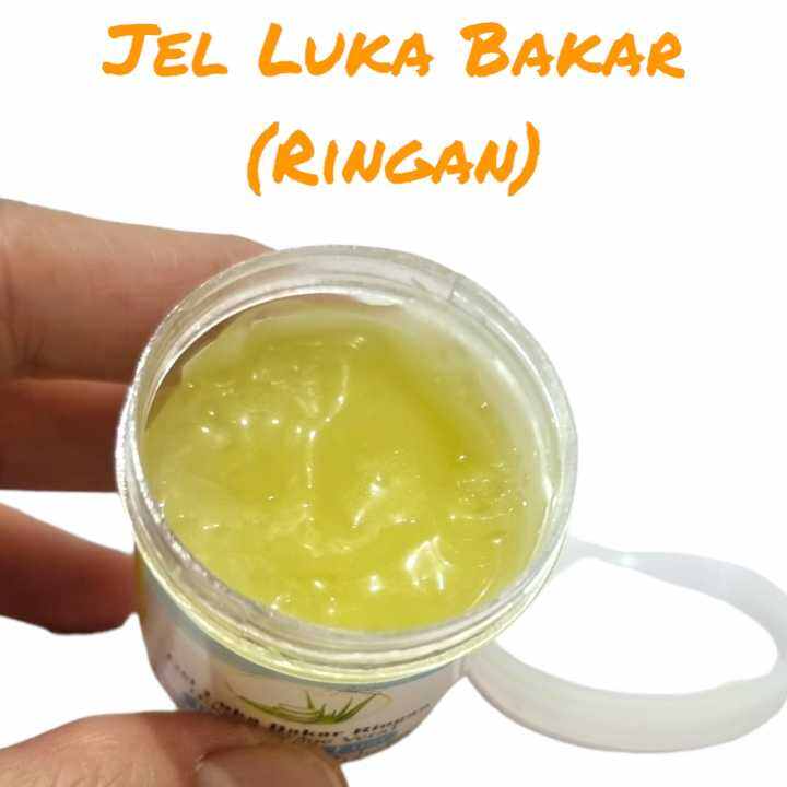 jel luka bakar ringan dengan ekstrak aloe vera dan daun mimba Lazada