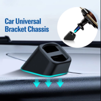 KISSCASE Universal Wireless Car Charger Stand Base Dashboard Mount Car Mobile Phone Holder Bracket Air Outlet Clip Accessories