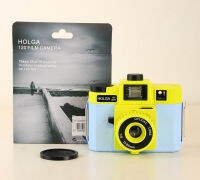 Holga 120GCFN Blue/Yellow Medium Format Film Camera Glass Lens Lomo Brand new