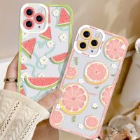 {Taoyitao เคส} เคสโทรศัพท์ผลไม้ฤดูร้อนสำหรับ Huawei Nova 10 Nova10 Pro Nova 9se Nova9 7i 3i 3 4แตงโมองุ่นกันกระแทกฝาครอบใส