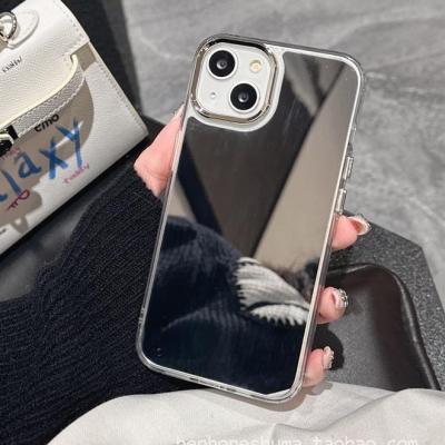 【Mirror hard case】เคส compatible for iPhone 11 12 13 pro 14 pro max case