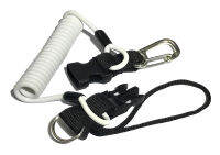 WATER PRO - Quick Release Coil Lanyard Within Cable - ตะขอเกี่ยวพร้อมสาย