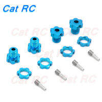 1set Aluminum 17mm Splined Wheel Hub Hex Adapter 5353 For Traxxas E-Maxx E-Revo Revo Summit T-Maxx catRC