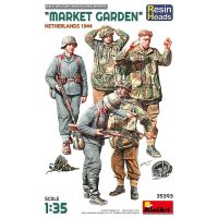 โมเดลประกอบ MiniArt 1/35 MI35393 “MARKET GARDEN” NETHERLANDS 1944. RESIN HEADS