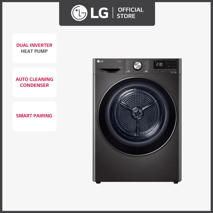 LG Dual Inverter Heat Pump 10kg Dryer RV10VHP2B Lazada PH