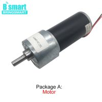 Bringsmart DC Gear Motor 12 Volt Reduktor Mesin Kecepatan Tinggi Torsi Tinggi Dapat Dibalik 24V DC Pengurangan Dapat Dibalik JGB37-3157