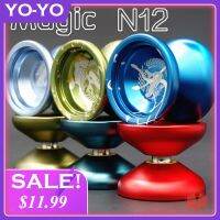 MAGICYOYO ลูกบอลสำหรับ YO-YO โลหะแบบมืออาชีพคลาสสิกฉลามขาว N12เกมนอนหลับยาวนาน