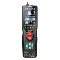 ANENG Intelligent Digital Multimeter Fully Automatic Non-Contact Tester Digital NCV Tester VA Display for AC/Direct Current Voltage NCV Capacitance Diode Continuity Resistance Frequency Temperature Neutral / Live Wire Measurement