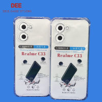 Case Realme เคส realme C33 ตรงรุ่น แบบ TPU ใสเสริมขอบและมุมกันกระแทก ส่งไว จาก กทม