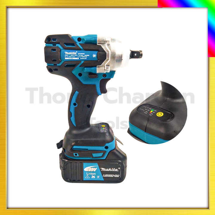 makita-บล็อกไร้สาย-229v-แปลงเป็นสว่านได้-รับปะกันตรงปกไม่จกตา-ไม่ตรงปกยินดีคืนเงิน100-รับประกัน3เดือน-aaa