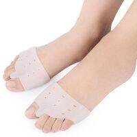 ✉ 2PCS Metatarsal Pads Gel Ball of Foot Cushions with Breathable Honeycomb Toe Separator Pain Relief Bunion Forefoot Cushioning