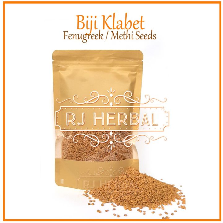 [250 Gram] Biji Klabet Methi Seeds Fenugreek Hulbah Lazada