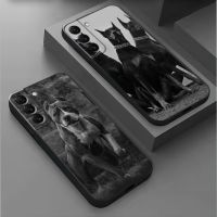 Animal Doberman Dog Phone Case for Samsung Galaxy S10e S22 S21 Plus S20 FE S10 S7 S9 S23 Ultra 5G S8 Cover Silicone