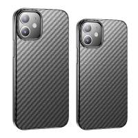 HOCO เคสมือถือ case แบรนด์ HOCO รุ่น Carbon series Ultra Slim for iPhone 12 Pro Max  (ลายเคฟล่า)