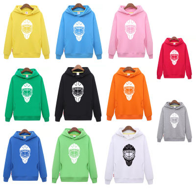 youth single color hockey hoodies with a hockey for youth