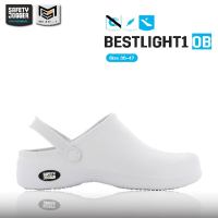 [ของแท้พร้อมส่ง] Safety Jogger รุ่น BESTLIGHT1 OB รองเท้าแตะกันลื่น น้ำหนักเบา ไม่ผสมโลหะ ได้มาตรฐานสากล